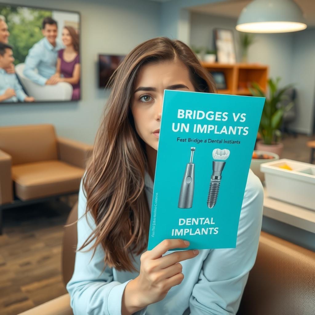 is a dental bridge okay in your 20s? we compare it with implants